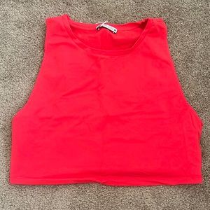 Zara cropped tank top